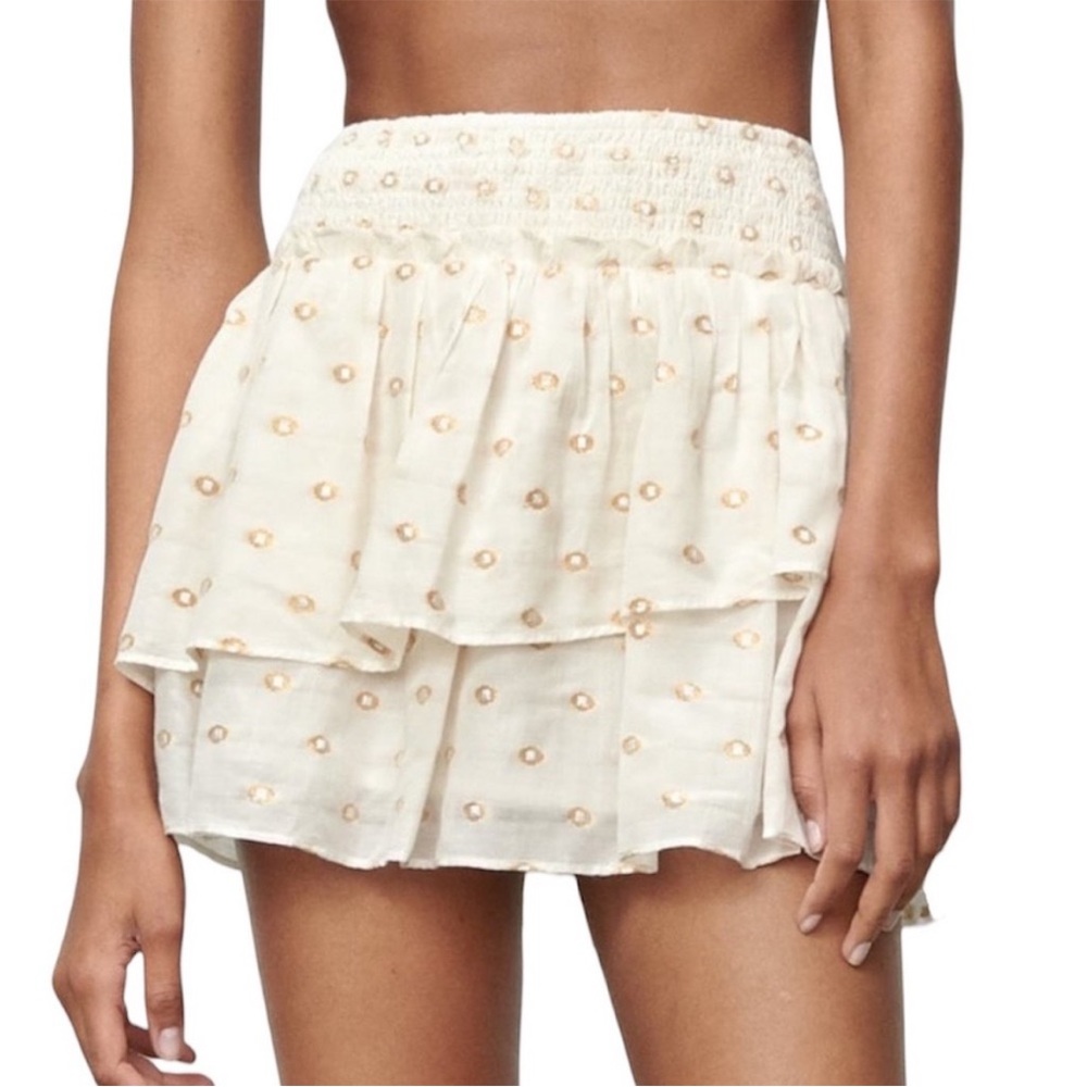 Zara Ruffle Mini Skirt